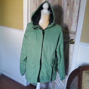 Eddie Bauer Teal Hooded Jacket